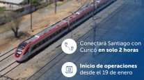 Hasta 160 km/h: las claves del nuevo tren Santiago - Curicó, el más rápido de Sudamérica
